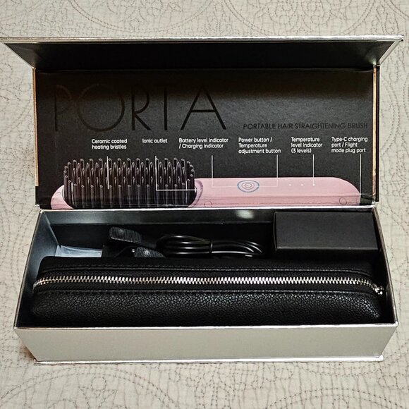 TYMU Porta Cordless Brush in PINK - Picture 2 of 6